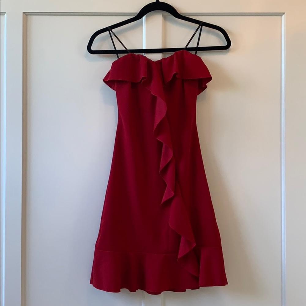 Strapless Red Dress - worn 1 time